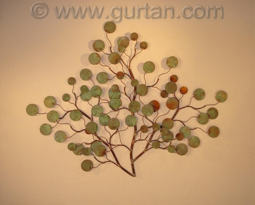 Money Plant Metal Wall Art Metal Wall Sculpture Home Decor