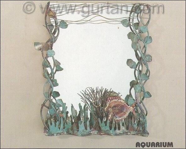 Aquarium Metal Wall Sculpture