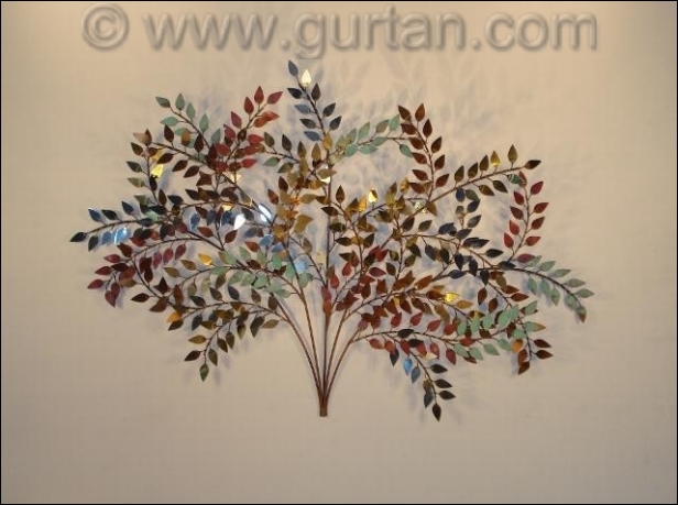 October Branch Metal Wall Sculpture