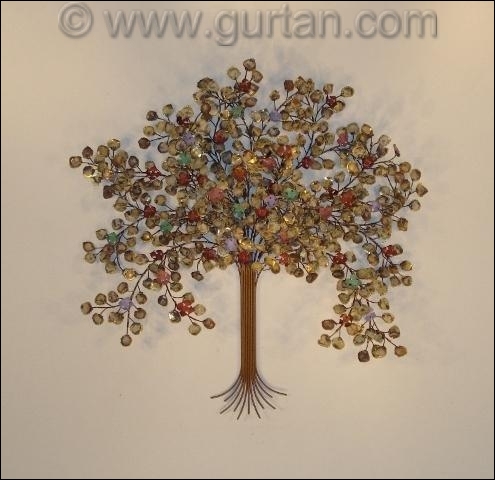 Spring Blossoms Tree Metal Wall Art Decor Indoor